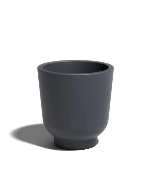 antracytowa donica tarasowa Stevio 36